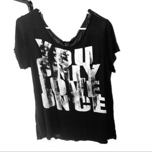 “You Only Love Once” tee